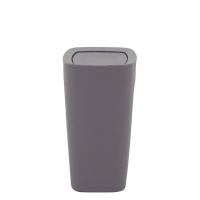 Lixeira Tramontina Compact Em Polipropileno Cinza Com Tampa Basculante 8,5 L Tramontina