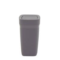 Lixeira Tramontina Compact Em Polipropileno Cinza Com Tampa Basculante 8,5 L Tramontina - 5