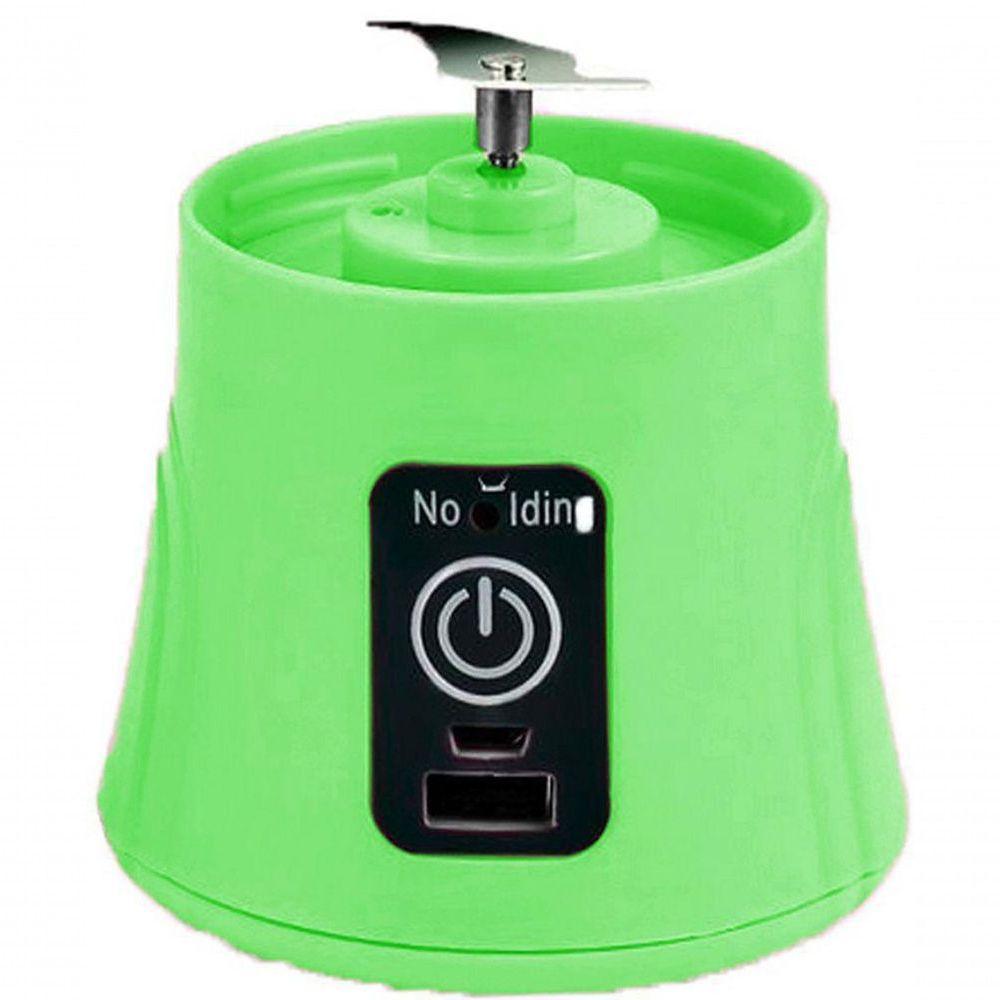 Mini Liquidificador Portátil Elétrico Recarregável Usb Verde - 4
