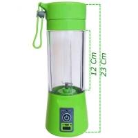 Mini Liquidificador Portátil Elétrico Recarregável Usb Verde - 5
