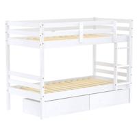 Beliche Infantil Slim Rb Com 02 Gavetas Madeira Maciça Branco Housin - 2