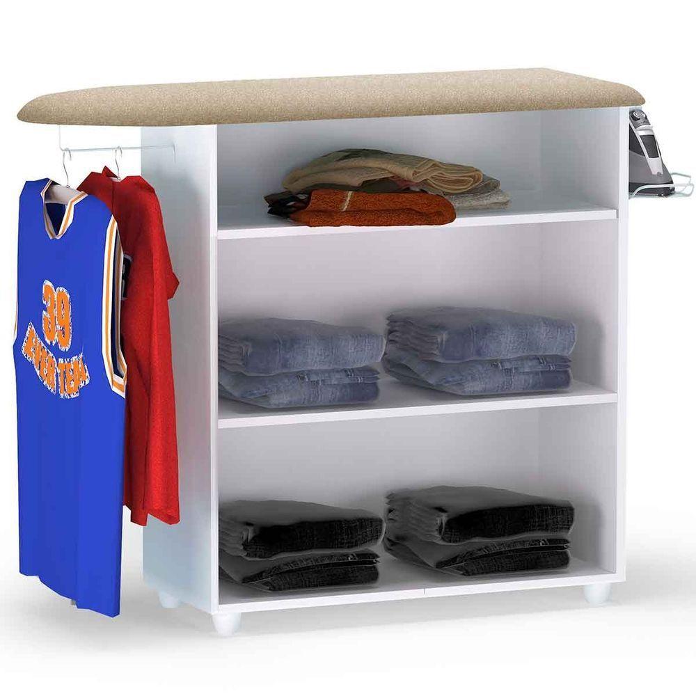 Balcão Tábua De Passar 2 Portas Beatriz Branco - 2