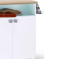 Balcão Tábua De Passar 2 Portas Beatriz Branco - 5