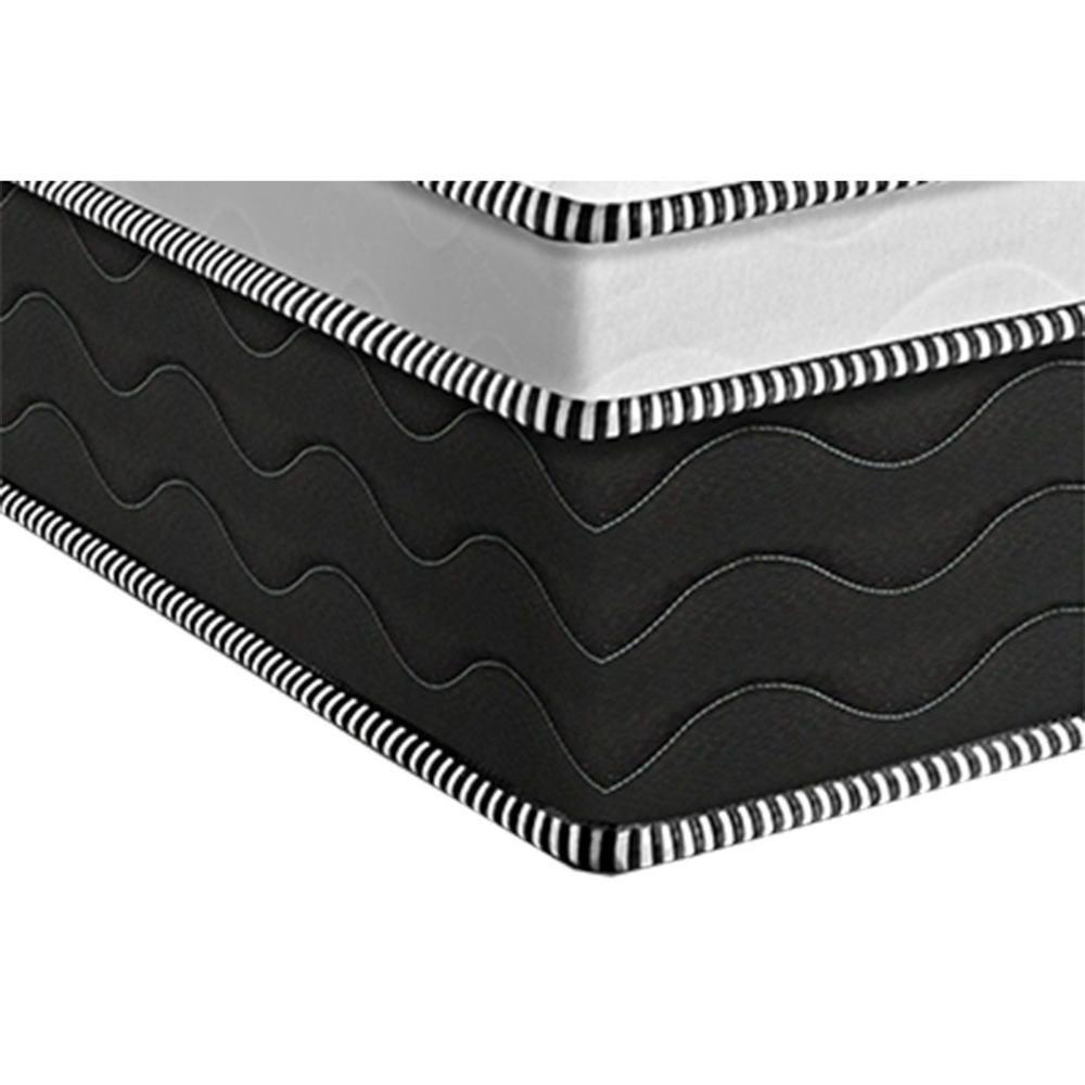 Colchão Viúva Espuma D40 /20 Guarda Costas Premium Hiper Firme Pillow Top Black (128x188x24) - Probel - 4