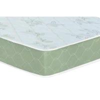 Cama Box Casal: Colchão Espuma D33 Castor Sleep Max + Base CRC Courano White(138x188)