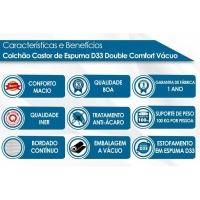 Colchão King Enrolado A Vácuo Espuma D33 Visco Gel Space Double Bed In Box (193x203x24) - 7