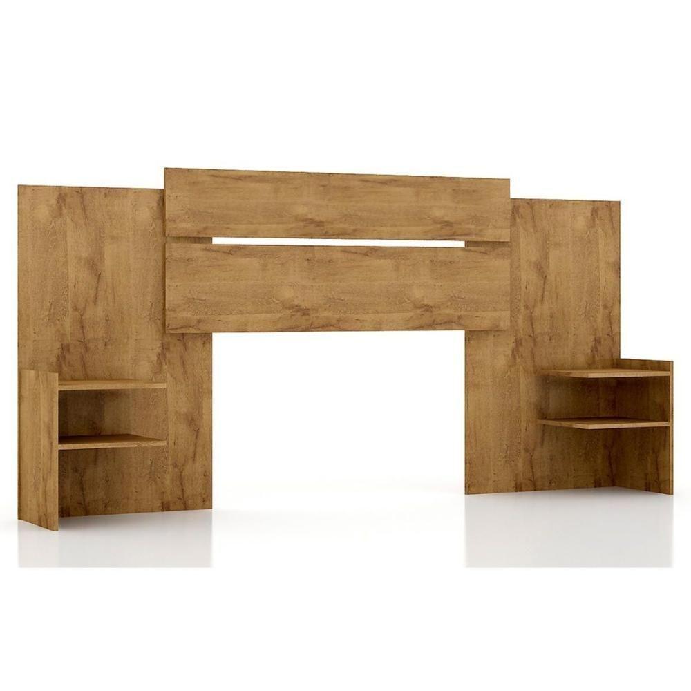 Cabeceira Cama Box Madeirado Avelã Solteiro-casal-queen Mila Extensível Avelã - 1