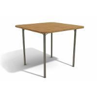 Base Mesa de Jantar Sena M057 AÇO s/Tampo Niquel - Kappesberg