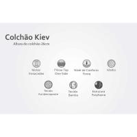 Conjunto Box Solteiro: Colchão Molas Ensacadas Kiev + Base Crc Courano Clean(88x188) - 5