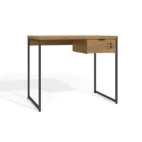 Gaveteiro p/ Escritório Industrial LI005 1 Gaveta c/ Chave Freijo/Preto - Kappesberg - 3