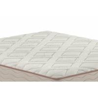 Cama Box Baú Queen: Colchão Anatômico Ag65 Hr Gel Force + Base Crc Suede Clean(158x198)
