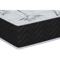 Conjunto Box Queen: Colchão Molas Orthoflex MasterPocket Ensacadas Starflex Black + Base CRC Suede Black(158x198)