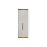 Modulado de Quarto Guarda Roupa Rizon c/ 2 Portas e 3 Gavetas Freijo Cumaru c/ Fendi - Novo Horizonte - 1