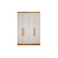 Modulado De Quarto Guarda Roupa C- 4 Portas E 3 Gavetas Freijo Cumaru C- Fendi - 1