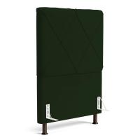 Cabeceira Cama Box Solteiro Mel 90cm Com Frame Veludo Verde - Desk Design - 1
