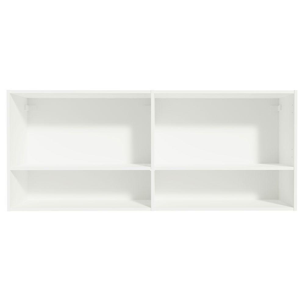 Armário Aéreo Para Quarto Com Nicho E Prateleira 120cm Branco Madesa Branco - 8