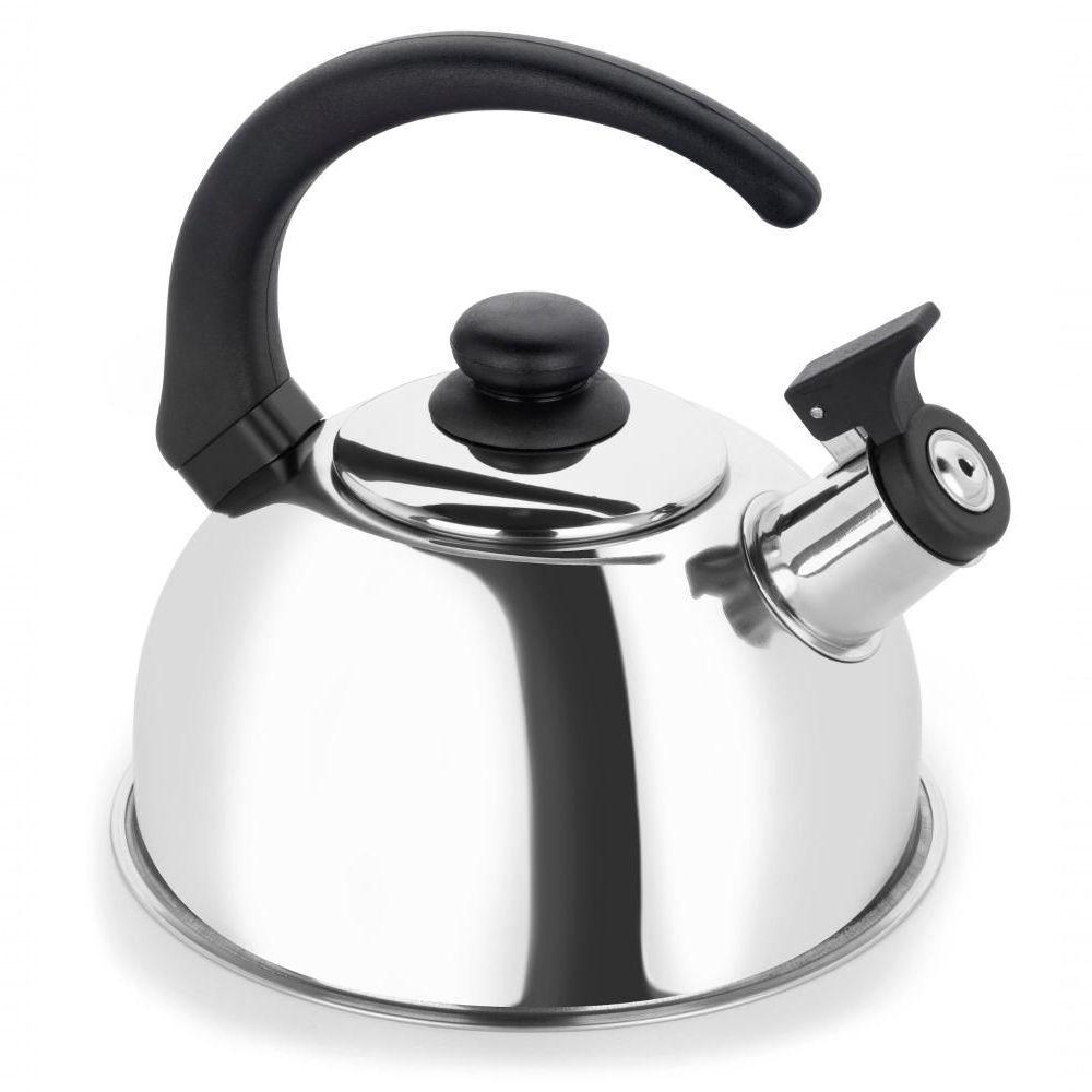 Chaleira Inox Com Apito 2 Litros Compativel Fogão De Indução - 4