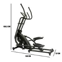 Eliptico Starke Sh30 - 45cm De Passada Suave E Confortável Bluetooth Para Apps De Treino - 5