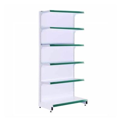Gôndola Prateleira Supermercado 6 Níveis 40x30 New Plus 2,00m Parede Inicial Verde Sa Gôndolas