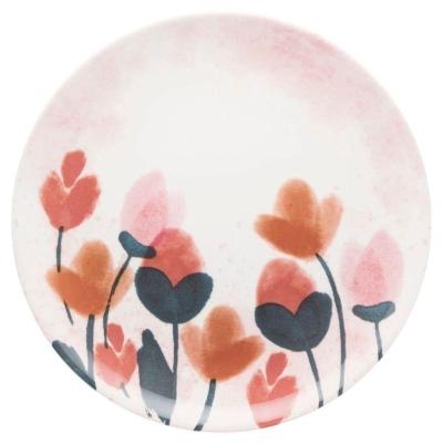 Kit 8 Pratos Rasos Unni Lisse Oxford® Cerâmica 26 Cm