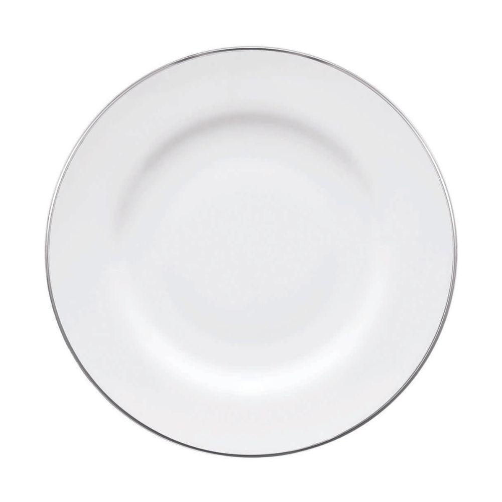 Jogo De Pratos Rasos Em Porcelana Flamingo Com 6 Peças 28cm Oxford Isabel - 1