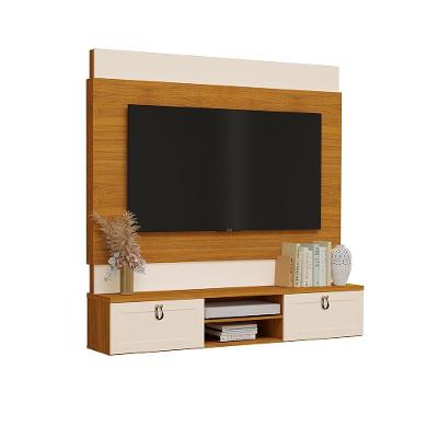 Estante Home Bolonha 75 Polegadas Freijó Off White