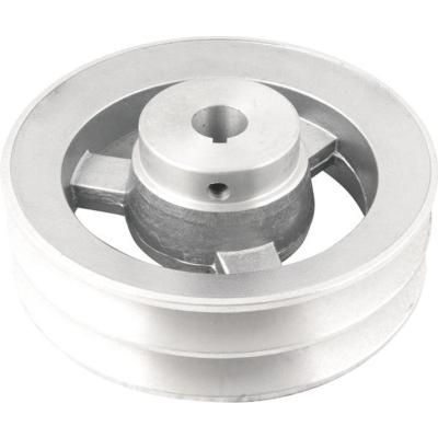 Polia Alumínio 2 Canais Perfil B 150mm Com Furo 3/4" Vonder