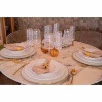 Taça Para Champanhe Em Cristal Martelado Petra 300ml Lyor Transparente