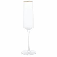 Taça Para Champanhe Em Cristal Martelado Petra 300ml Lyor Transparente - 5