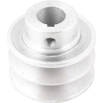 Polia Alumínio 2 Canais Perfil A 60mm Com Furo 3/4" - Vonder