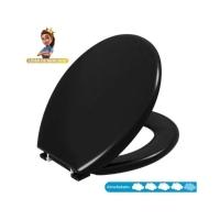 Assento Almofadado Oval - Astra Preto - 5