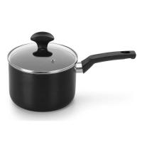 Panela Induct+ Preta 18 Cm 2,2 L Em Alumínio Com Revestimento Interno Antiaderente Multiflon - 1