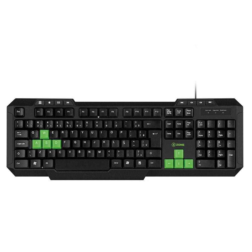 Teclado Gamer Standard Xzone Gtb-01 Gamer Basico - 1
