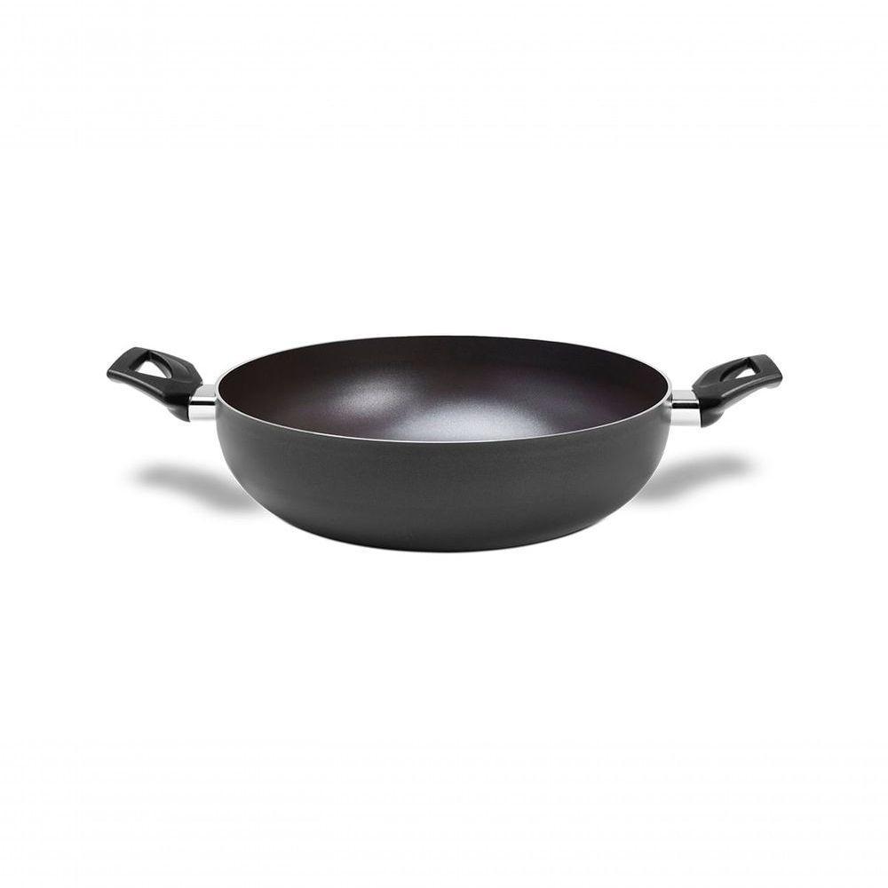 Wok ø28 C/ Tampa E Alças 3,55l Preserve-cz Cinza - 3