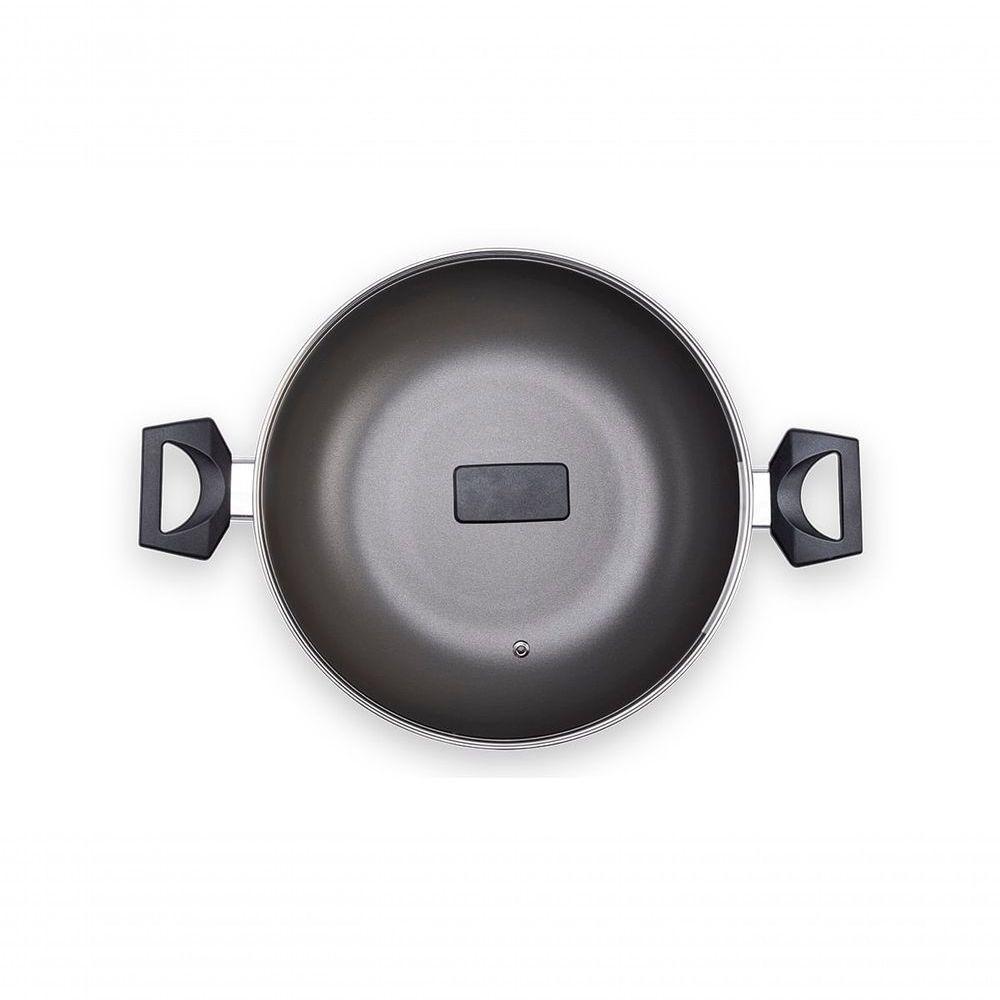 Wok ø28 C/ Tampa E Alças 3,55l Preserve-cz Cinza - 6