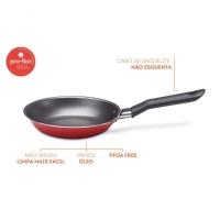 Frigideira Garlic ø 24 X4 Cm 1,45 L 24 X4 Cm 1,45l Vermelho Brinox - 2