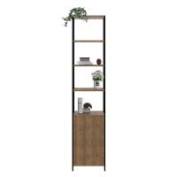 Estante Multiuso Steel Quadra 01 Porta Estilo Vermont - 1