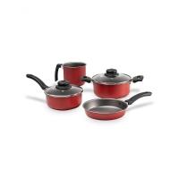 Jogo De Panelas Com 4 Peças - Ruby - Brinox Vermelho Brinox - 1