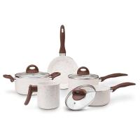 Jogo De Panelas 5 Peças Ceramic Life Vanilla - Brinox Vanilla Brinox - 1