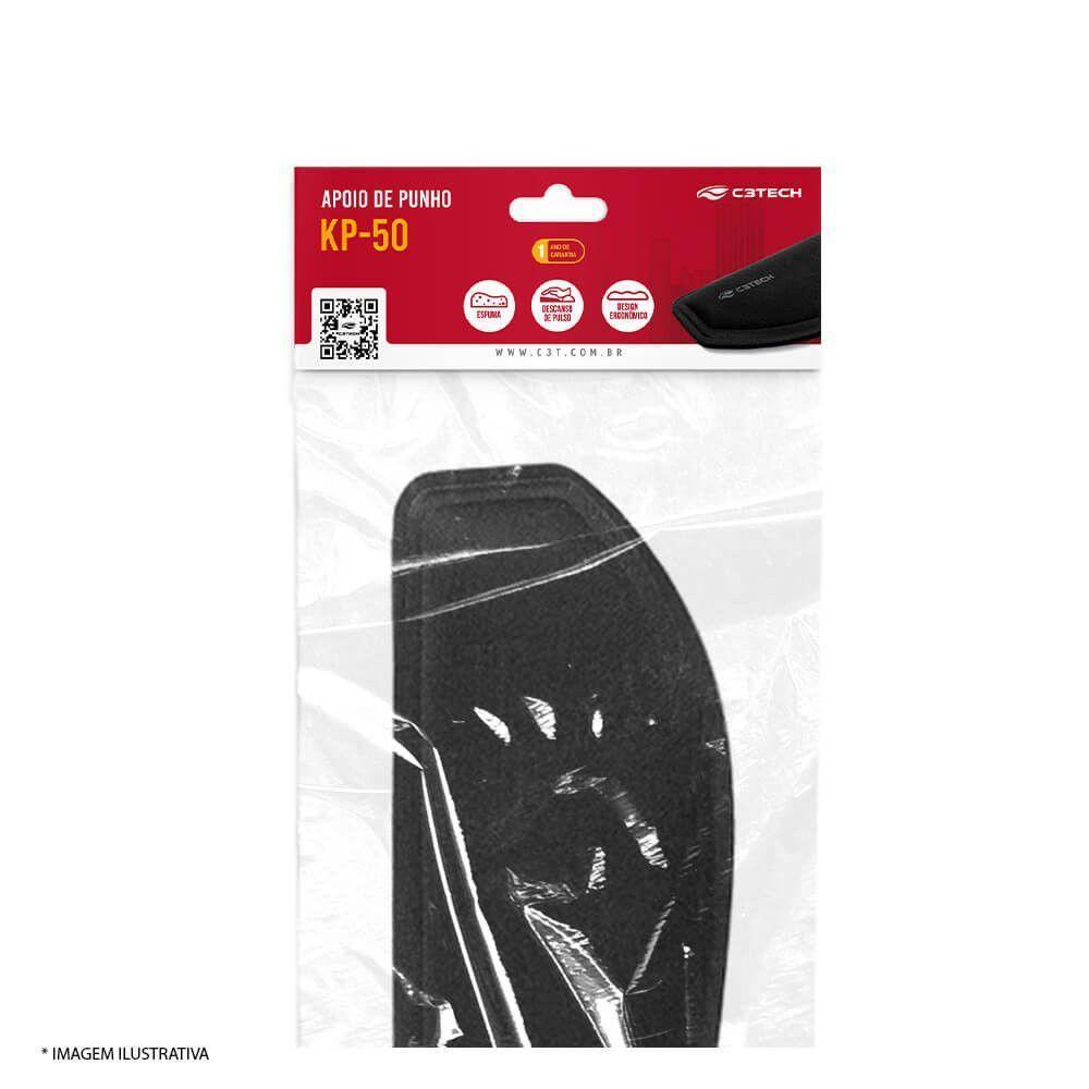 Apoio Para Digitação Kp-50 Preto C3tech Preto - 2