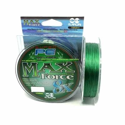 Linha De Pesca Multifilamento 150m Max Force 8 Fios Medida 0,20mm