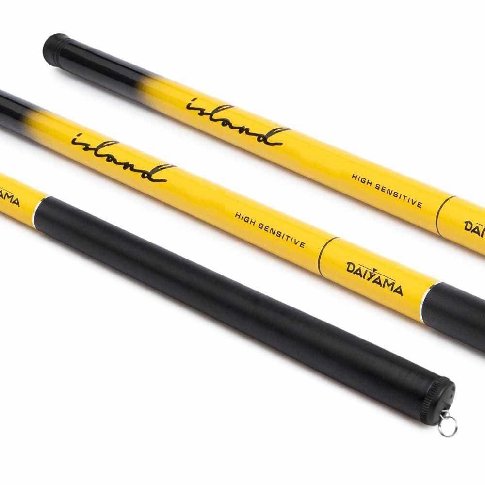 Vara Telescópica De Pesca Island - Amarelinhas Tamanho 2,40m - 4