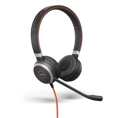 Headset Evolve 40 Duo Uc Usb Jabra Preto