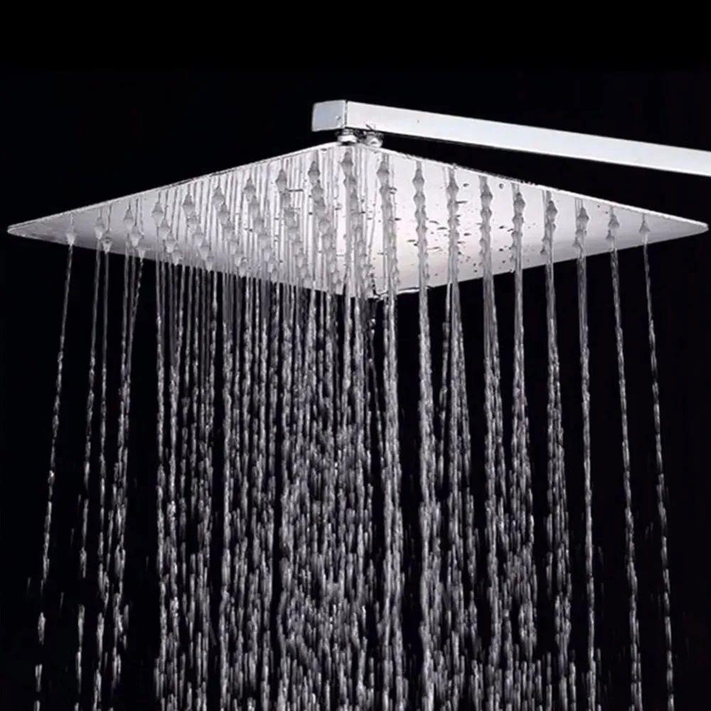 Ducha Chuveiro Slim 20x20 Kit 10 Unidades Suporte Parede Banheiro Area Externa Quintal Piscina - 3