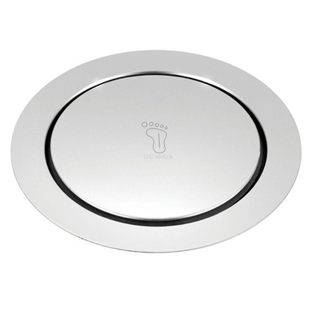 Ralo Click Inteligente 15X15 Inox Redondo Banheiro Lavabo Casa - 2