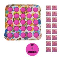 Fidget Kit 12 Unidades Bubble Festa Infantil Pop It Enfeite Lembrancinha Decoraçao Aniversario - 1