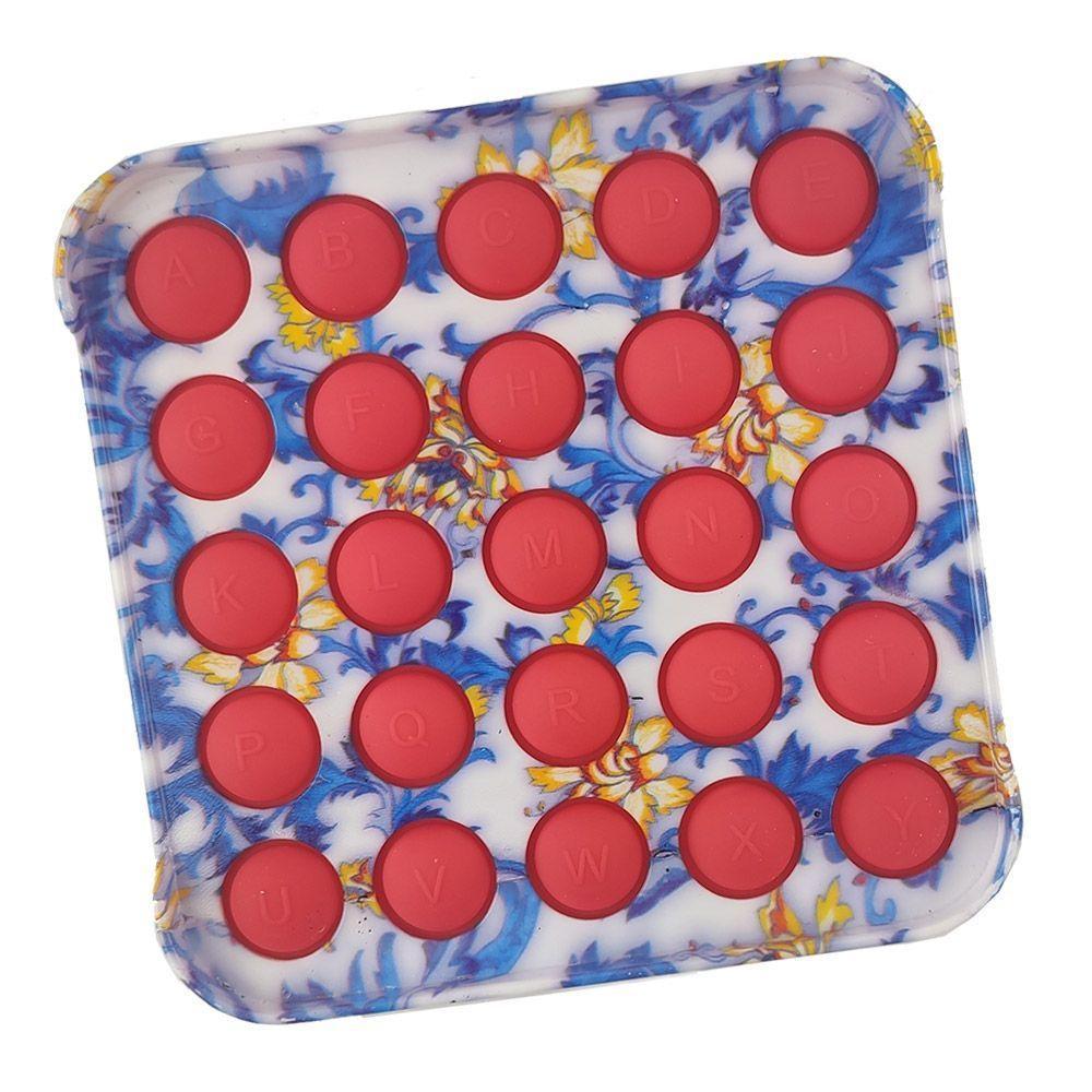 Fidget Pop It Sensorial Anti Estresse Relaxante Ansiedade Resistente - 1