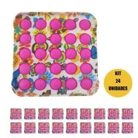 Fidget Kit 24 Unidades Bubble Pop It Aniversario Enfeite Lembrancinha Festa Infantil - 1