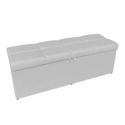 Calçadeira Nina 160cm Suede Cinza