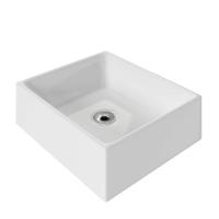 Cuba Pia Para Banheiro Tulipa Com Válvula Abs Branco Branco - 1